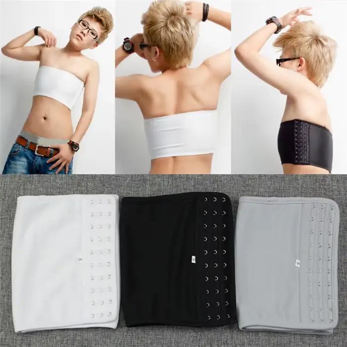 Tomboy-Soutien-Gorge Intime Crop Les Lesbiennes Slim Chest Breast Binder
