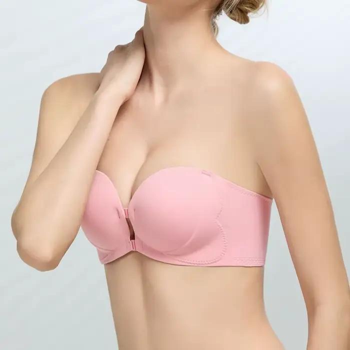 Soutien-gorge antidérapant sans bretelles pour femmes