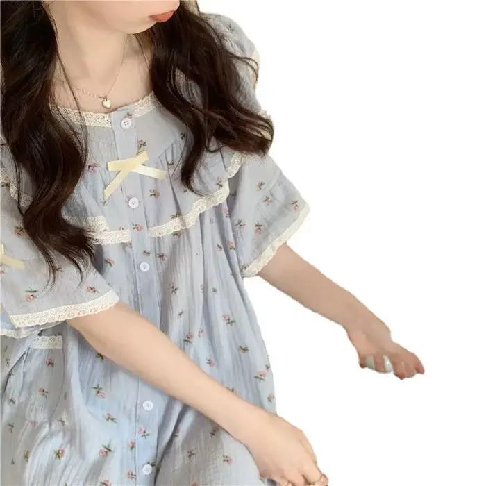 Nouvel ensemble de pyjama d'été pour femme