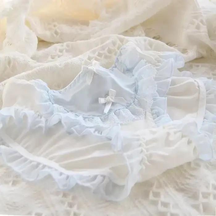 Culotte Lolita en Dentelle Mi-Haute pour Femme