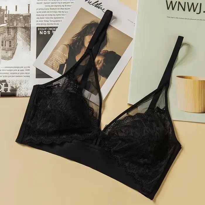 Soutien-gorge Push Up en dentelle pour femmes