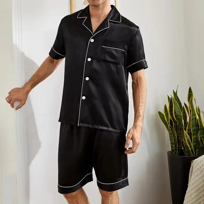 Ensemble pyjama à manches courtes pour hommes