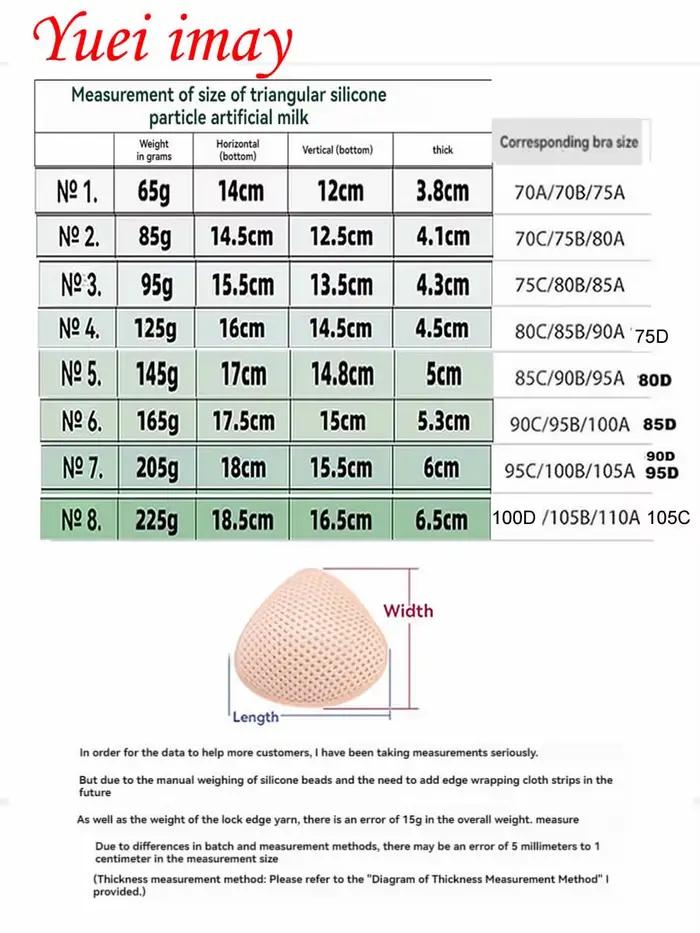 Prothèses mammaires (pour femmes soumises à une mastectomie) avec poche pour soutien-gorge