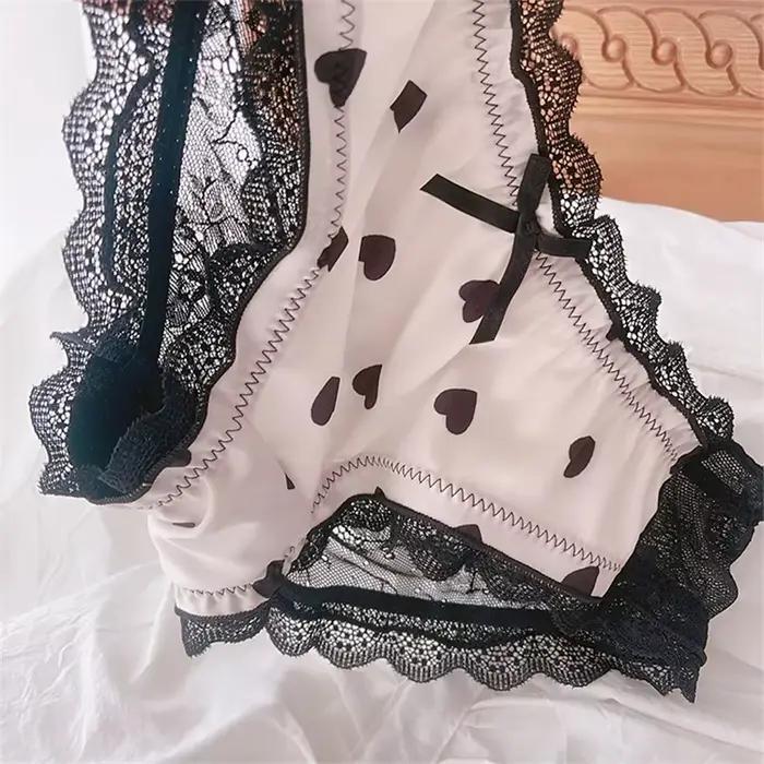 Culotte Ajourée Transparente pour Femme