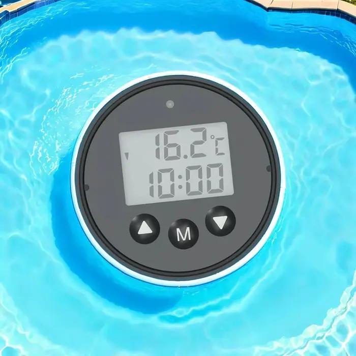 Thermomètre numérique de bain de glace flottant électronique Ip67, outil de défi de seau à glace à température froide, minuterie de plongée froide pour nager en plein air