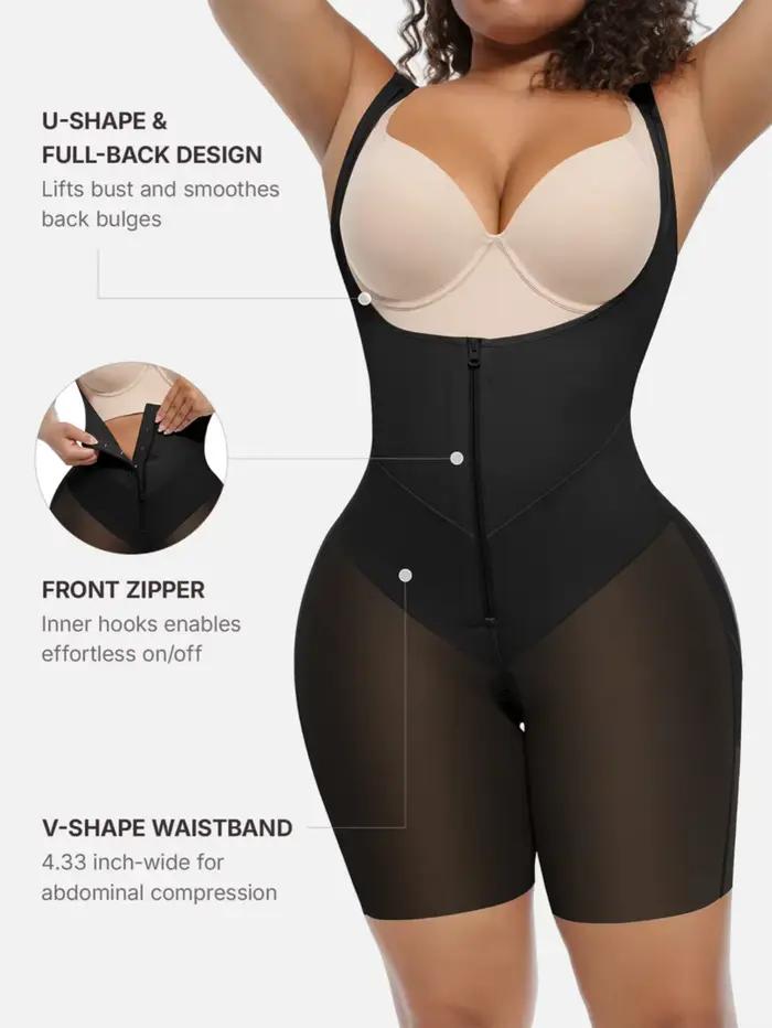 1 pièce Body sculptant intégral pour femme