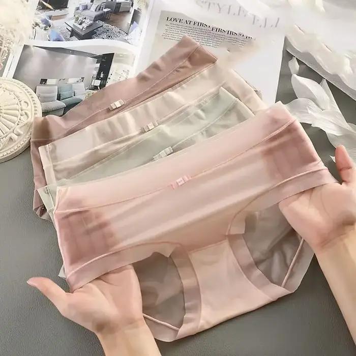 Ice injPanties-Slip transparent pour femme
