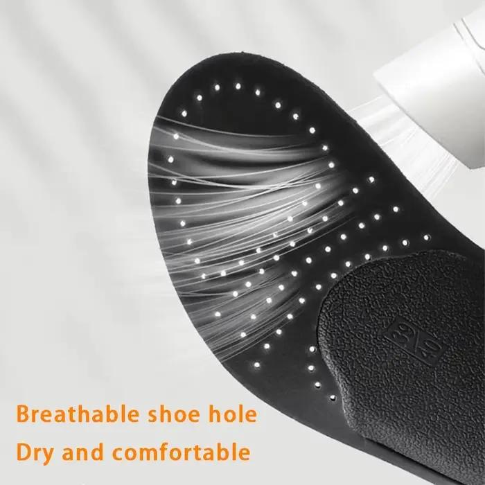 1 paire de semelles orthopédiques pour pieds plats, semelles respirantes en cuir, semelles en latex absorbant les chocs, semelle de chaussure confortable et douce
