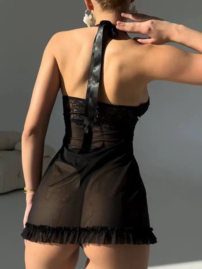 Lingerie transparente pour femmes