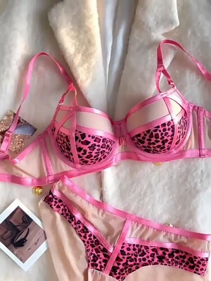 Ensemble de Lingerie léopard Sexy