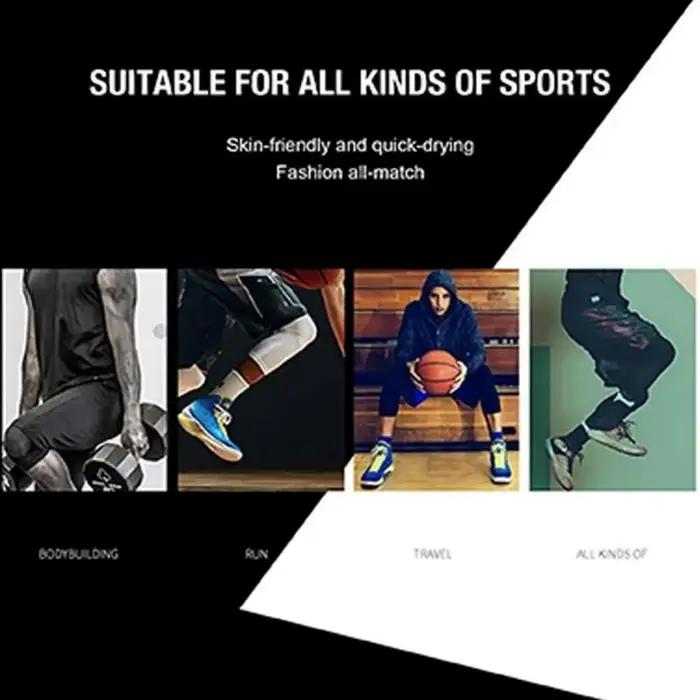 Collants de basket-ball à une jambe, collants de sport respirants, jambes simples, séchage rapide, évacuation de la sueur