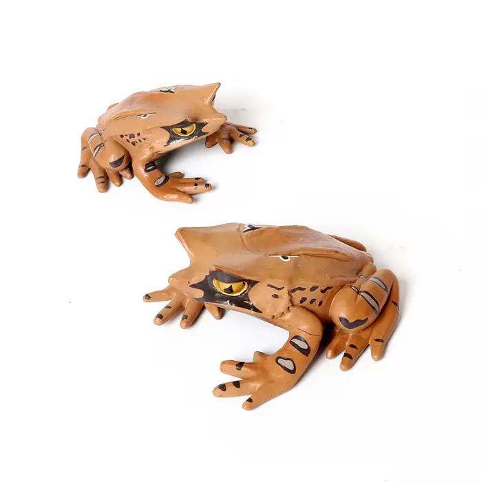 Figurines d'animaux de la forêt tropicale, grenouille d'arbre, grenouille taureau, jouet d'action Squishy, jouets pour enfants, cadeaux pour enfants