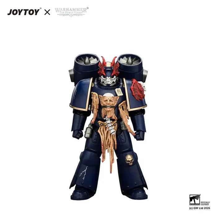 Figurines d'action JOYTOY Warhammer « The Horus Heresy » 1/18 Night Lords Night Raptor Huntmaster