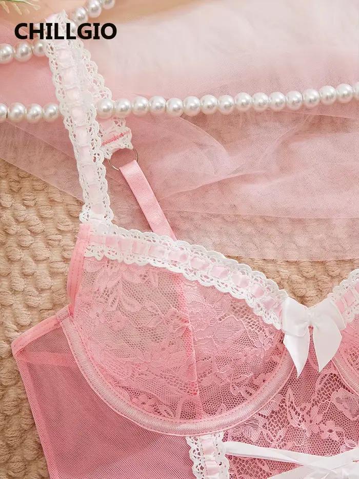 MiniInTheBox LGIO-Lingerie une pièce en dentelle pour femme, barboteuse à bretelles, collants, mode, sexy, transparent, combinaisons de batterie, 7.0