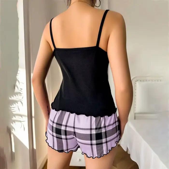 Ensemble de pyjama pour femme Fashion Love Heart