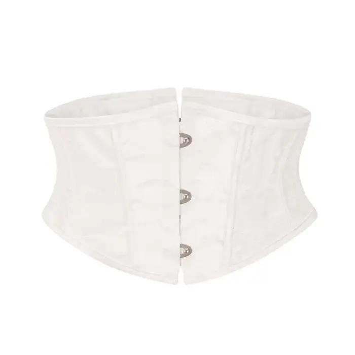 Corset court sous le buste pour femmes, Bustiers Style Lolita, amincissant, cintré à la taille, sangle modelante, vêtements modelants