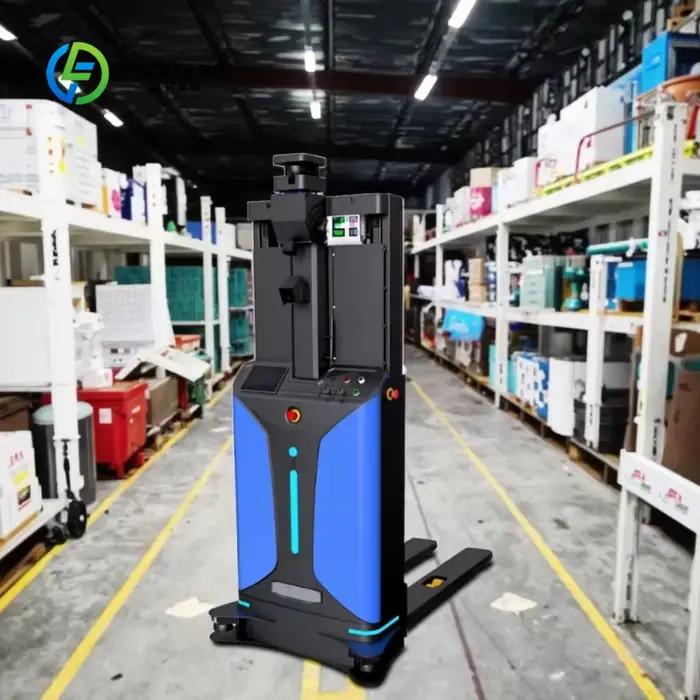 Robot de manutention intelligent personnalisé pour entrepôt, avec navigation AMR SLAM, pour le transfert de matériaux et la mise en œuvre d'un système d'automatisation logistique en usine