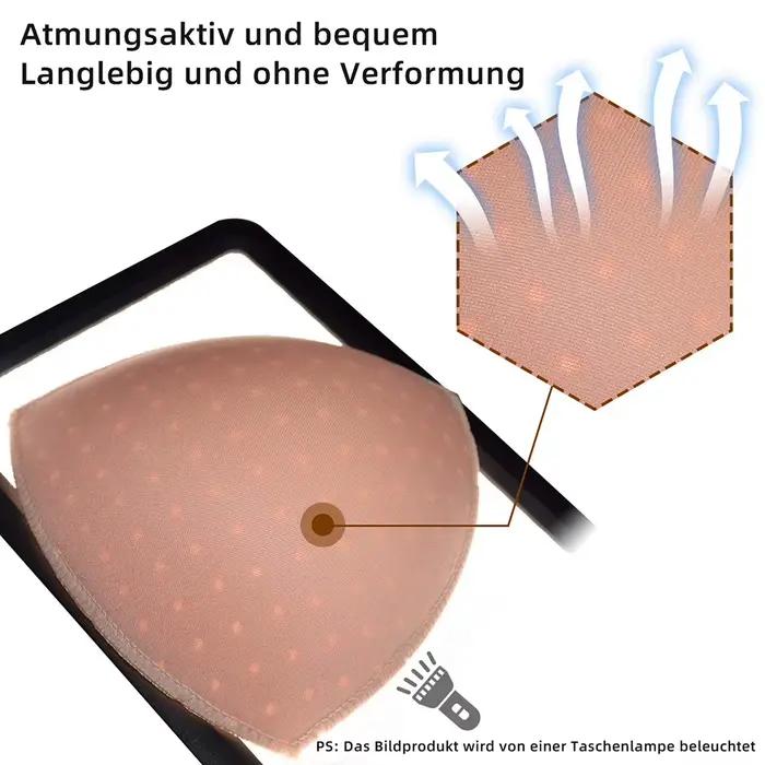 3 paires de bonnets amovibles pour femmes, coussinets de soutien-gorge, Triangles, sous-vêtements, Bikini, coussinets de remplacement invisibles pour débardeurs