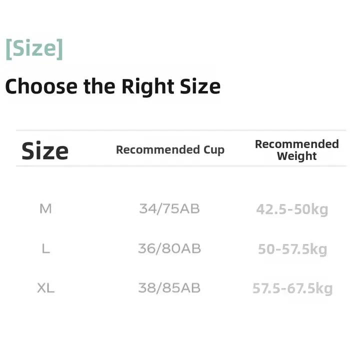 Soutien-gorge sans fil invisible