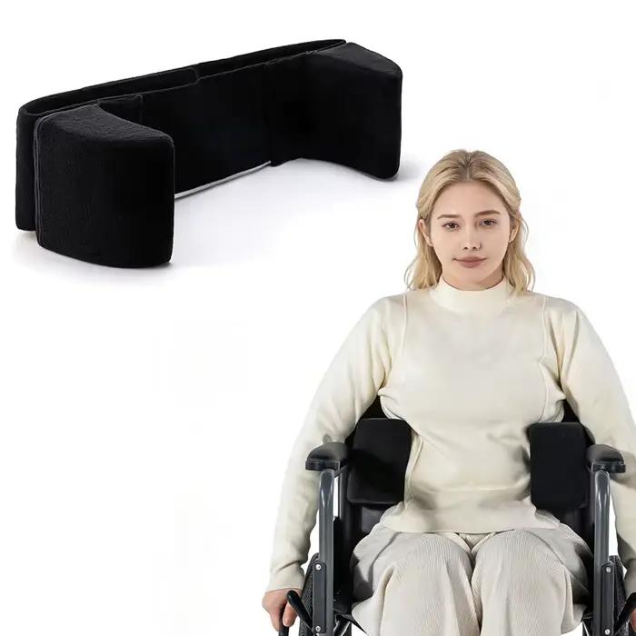 Coussin de soutien latéral pour fauteuil roulant, dispositif de soutien latéral réglable, adapté aux fauteuils roulants, cale latérale en mousse pour personnes âgées