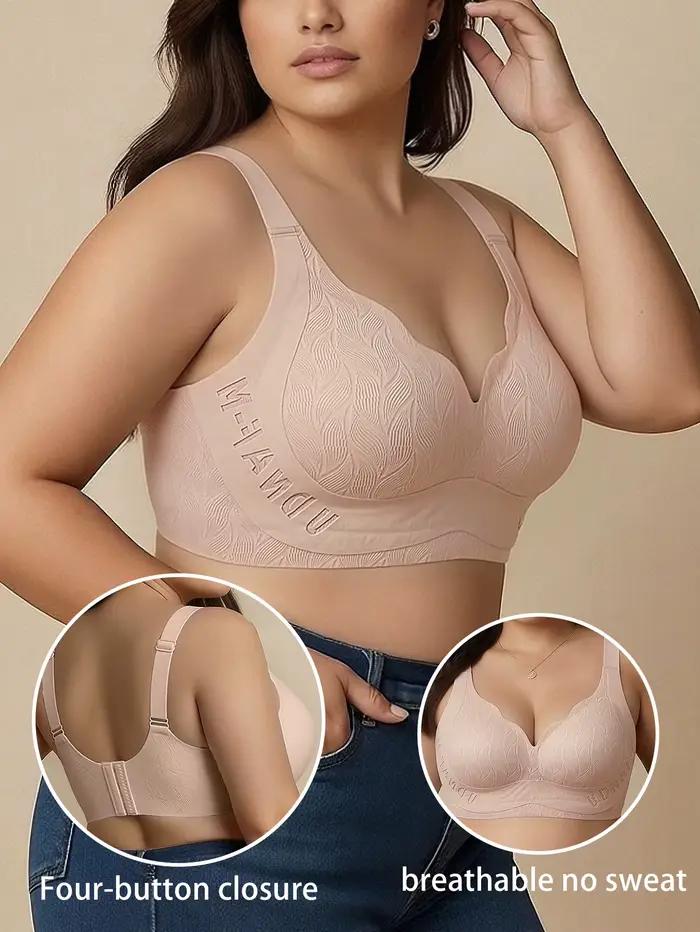 Soutien-gorge de maintien intégral grande taille L-6XL pour poitrine généreuse