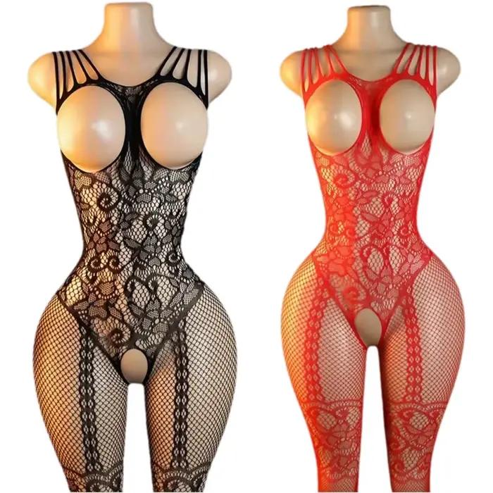 Lingerie pour femmes adultes, jouets porno, Bandage sexuel, Costumes érotiques transparents, jeu de Cosplay, sous-vêtements sexuels sans entrejambe, bas de corps Bdsm