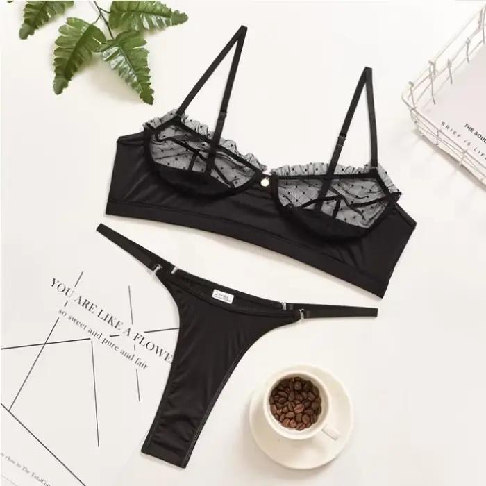 Ensemble de soutien-gorge en dentelle
