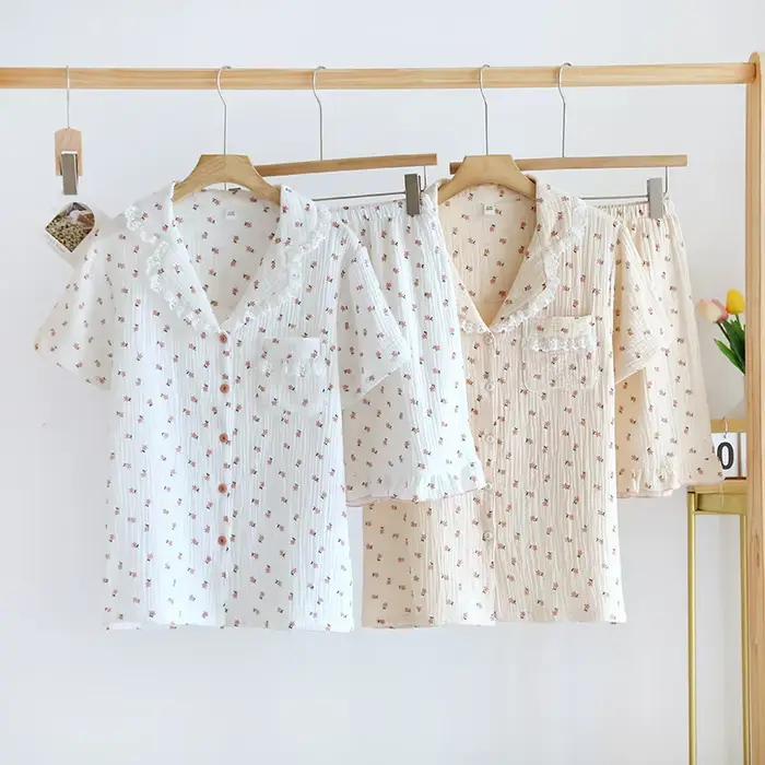Vêtements de nuit en coton pour femmes