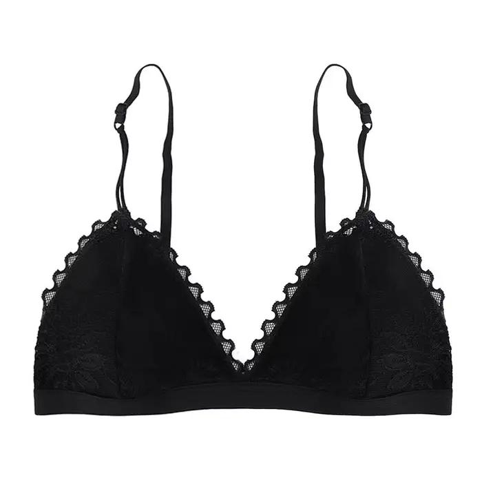 Soutien-gorge Triangle en dentelle française