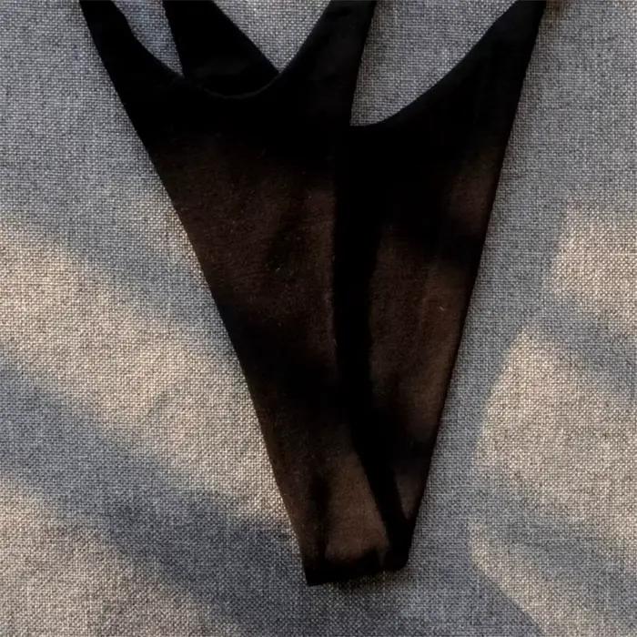 Culotte tanga brésilienne en coton pour femmes