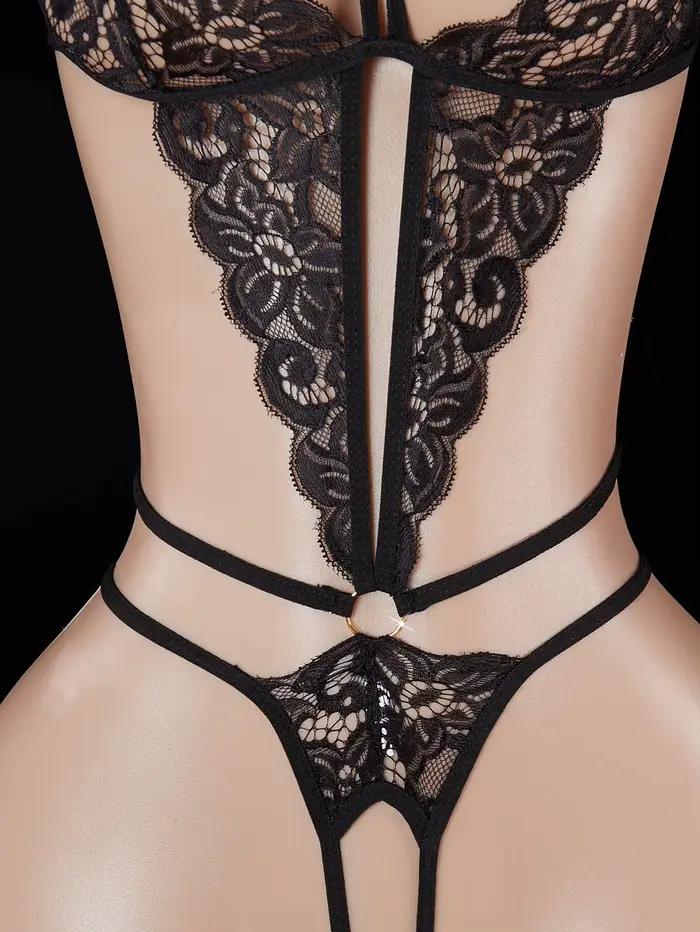 Lingerie Sexy sans entrejambe pour femmes