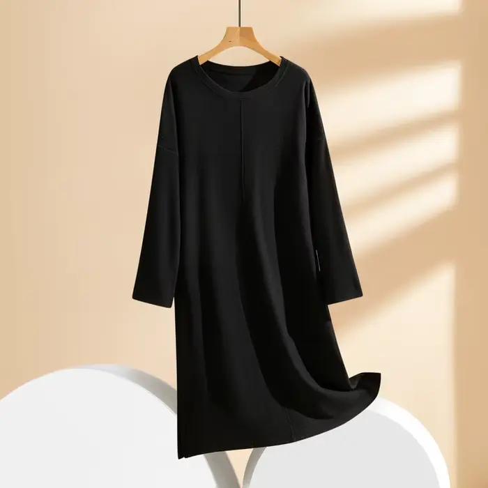3/4 manches épais chaud maison chemises de nuit femmes automne et hiver chemise