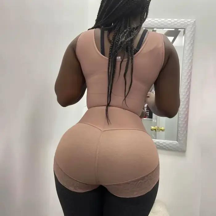 Shapewear colombien Abdomen haute Compression femmes Double