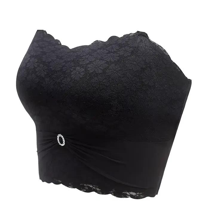 Sans Couture Solide Sans Bretelles Bralette Lingerie Plus La Taille 5XL Femmes Sexy Soutien-Gorge Sans