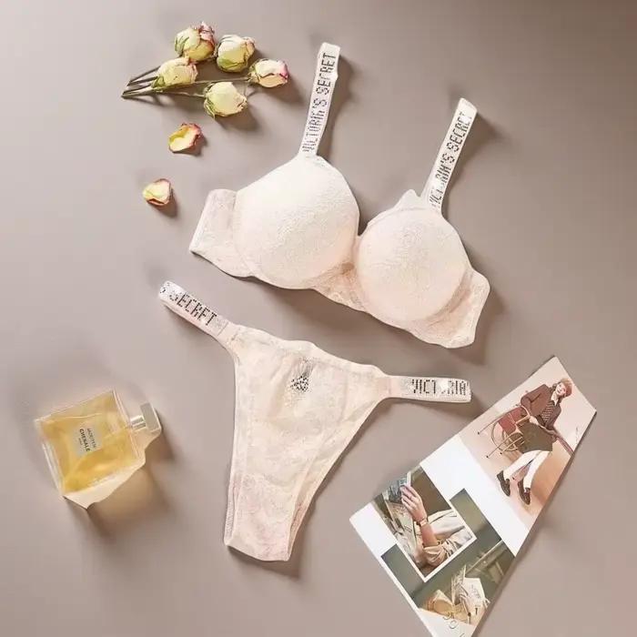 Ensemble de lingerie féminine classique Victoria's Secret