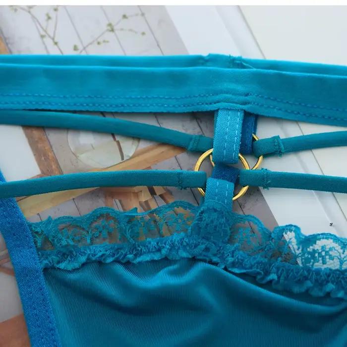 Culotte femme taille basse dentelle