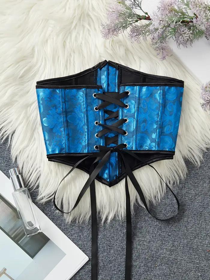Ceinture Corset Courte Style Rétro
