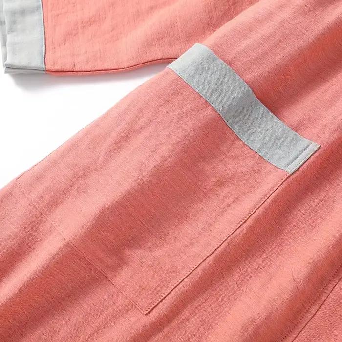 Robe en pur coton vêtements pour femmes