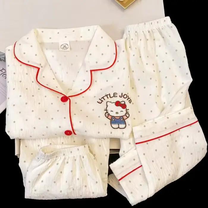 Adorable ensemble pyjama trois pièces HELLO KITTY