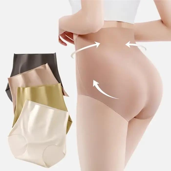 Femmes taille haute corps corset Sexy Shaperwear slips femme haute élasticité culotte fermeture taille levage fesses pantalon
