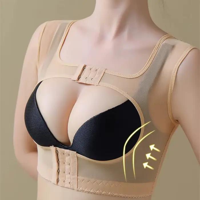Corset Modelant le Corps Invisible pour Femme, Soutien-Gorge de Posture Poitrine, Ceinture Dorsale, Attelle de Soutien Initiée, Ration de Posture pour la Santé