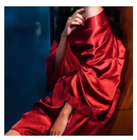 Été Champagne chinois mariée Robe