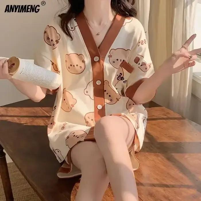 Ensemble de pyjama coréen pour femmes