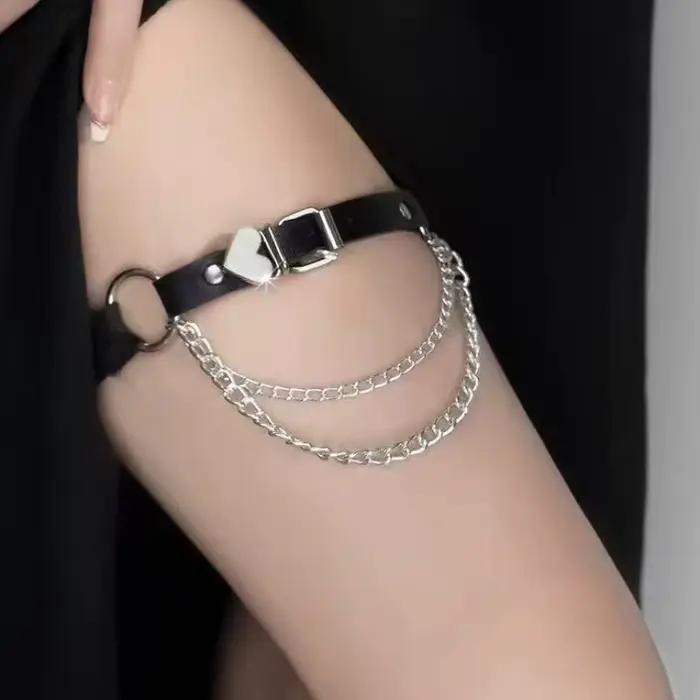 Ceinture à jarretelles sexy pour femme