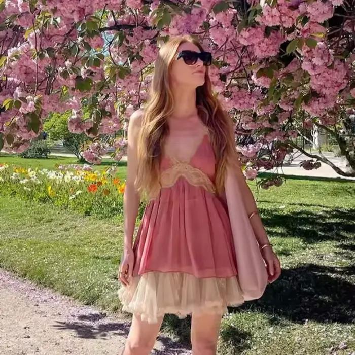 Nouveau haut de lingerie en dentelle tendance