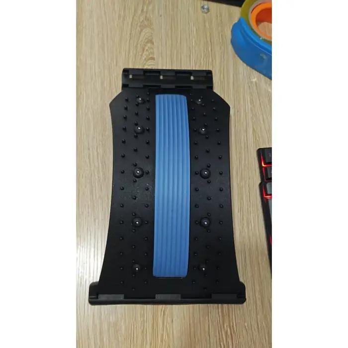 Appareil d'étirement dorsal multi-niveaux et masseur lombaire, soulagement réglable de la douleur vertébrale pour lit, chaise, voiture, maison, bureau