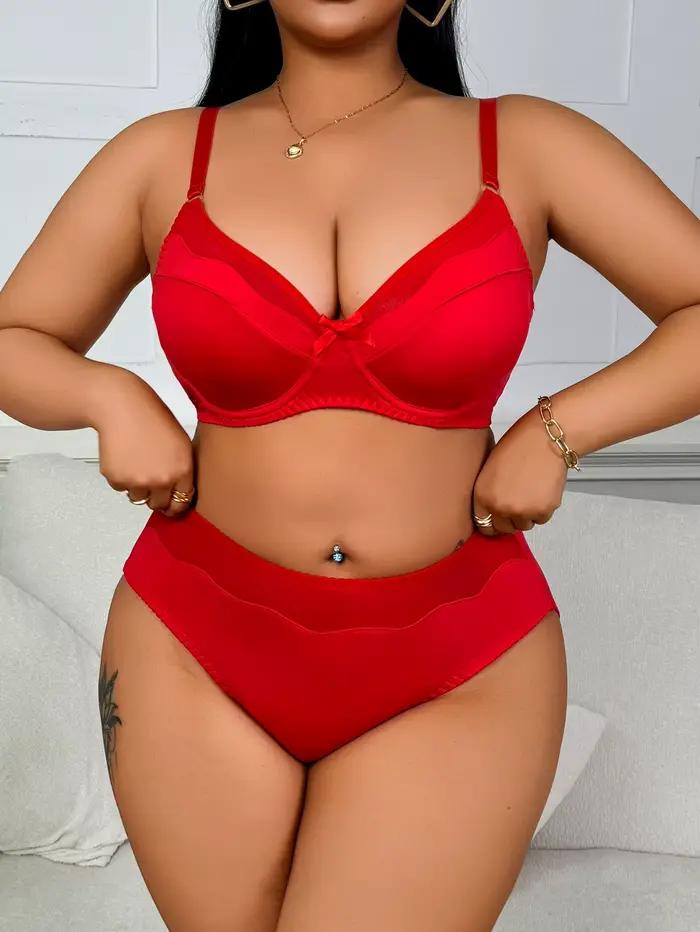 Ensemble de lingerie minimiseur grande taille