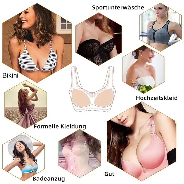3 paires de bonnets amovibles pour femmes, coussinets de soutien-gorge, Triangles, sous-vêtements, Bikini, coussinets de remplacement invisibles pour débardeurs