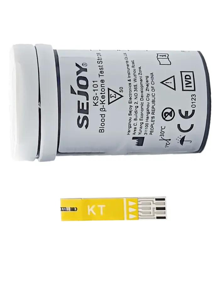 Compteur de test de glucose et de cétone, acide urique, remplacement de la bandelette de test, compteur non inclus