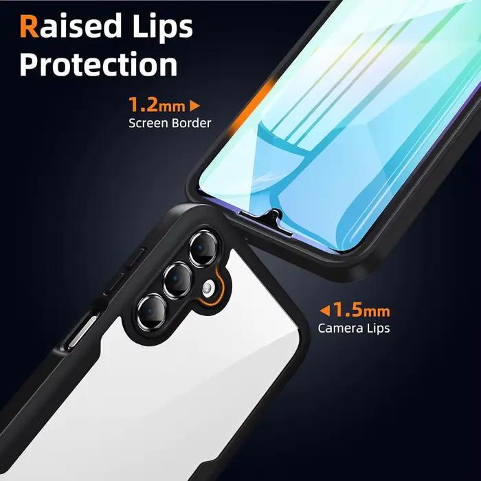 Étui de protection intégrale pour Samsung Galaxy A57 A37 A27 A17 5G A56 A36 A26 A16 5G A55 A35 A25 Housse de protection Funda Coque Capa